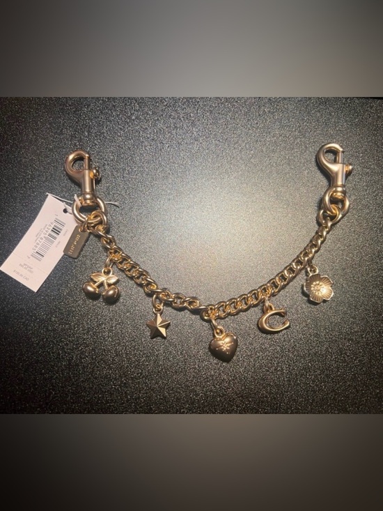 Coach Accessories - Coach Gold Charm Strap